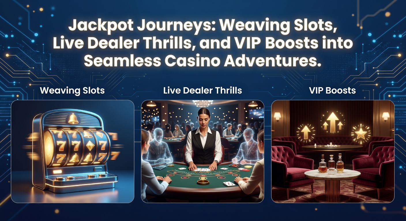 Dynamische weergave van een speler die slots, live dealer en VIP-rewards combineert in een geïntegreerd casino platform