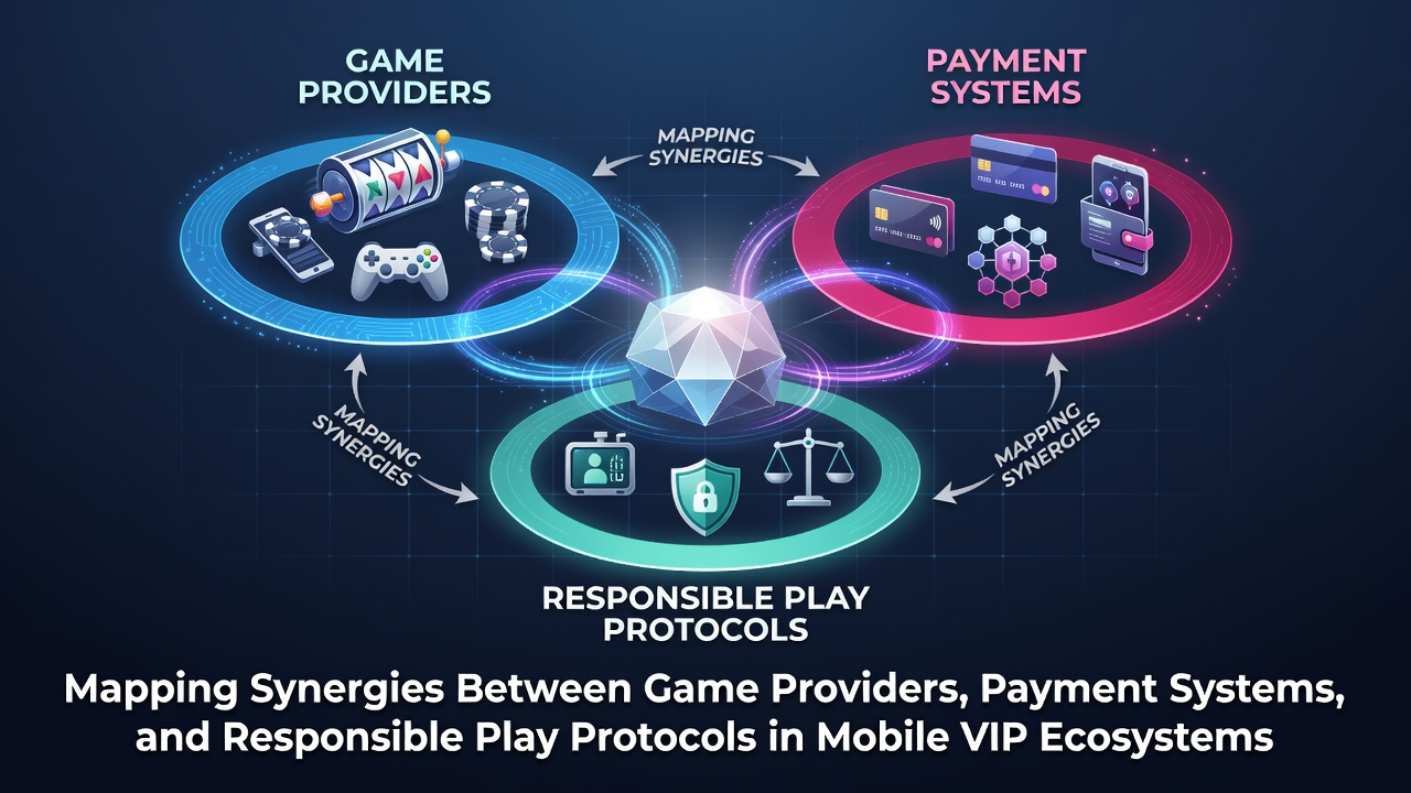 Overzicht van integraties tussen spelproviders, betalingssystemen en verantwoord spelen in mobiele VIP-omgevingen